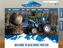 Tablet Screenshot of blueridgetrac.com